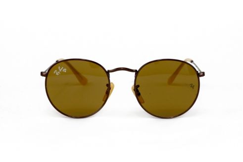 Ray Ban Round Metal 3447-brown-br