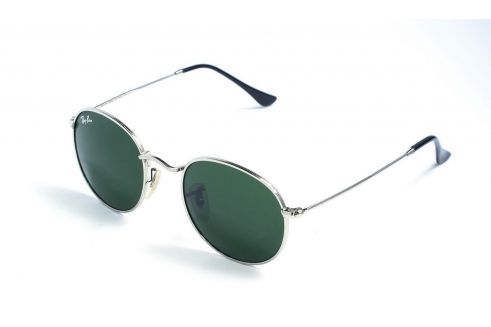 Ray Ban Round Metal 3447-green-s